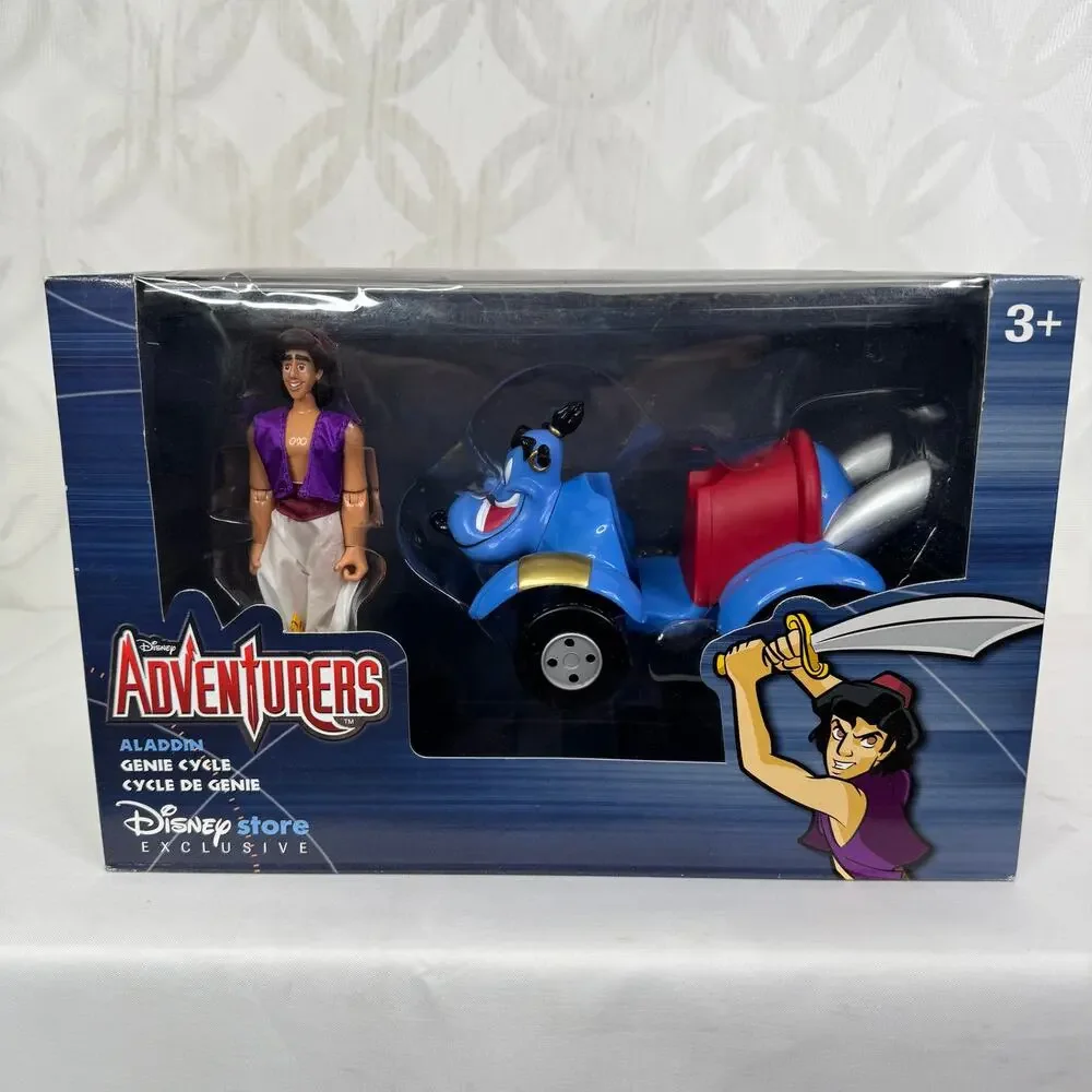 Disney Adventurers Aladdin‎ Genie Cycle Disney Store Exclusive 1999